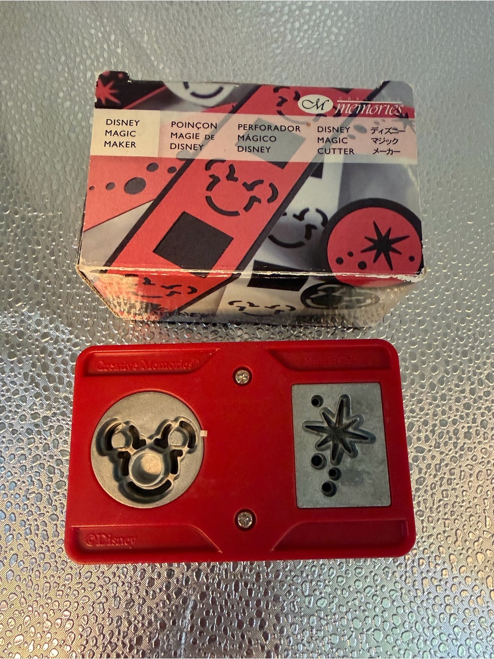 Creative Memories Disney Magic Maker Paper Punch Mouse Ears/Star Burst